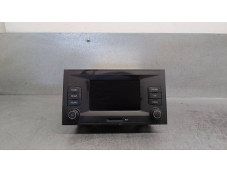 Recambio de pantalla multifuncion para seat leon (5f1) 1.6 tdi referencia OEM IAM 5F0035871D  