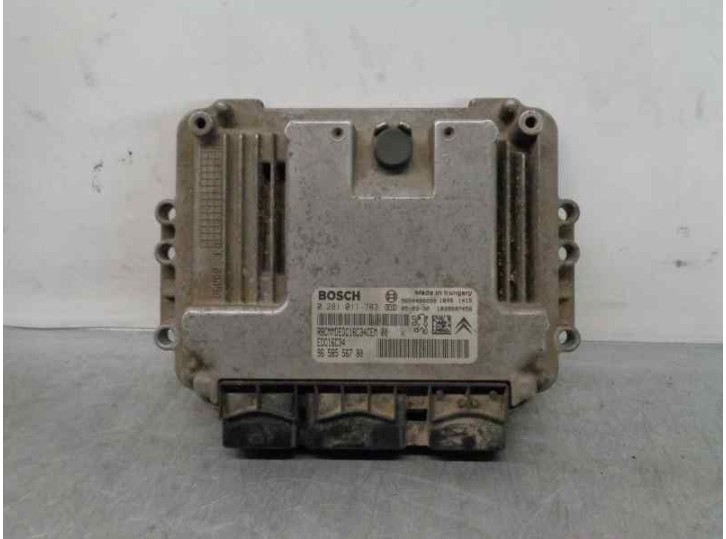 Replacement engine ECU for Peugeot 206 SW X-Line Clim OEM IAM reference 9658556780 0281011783 BOSCH