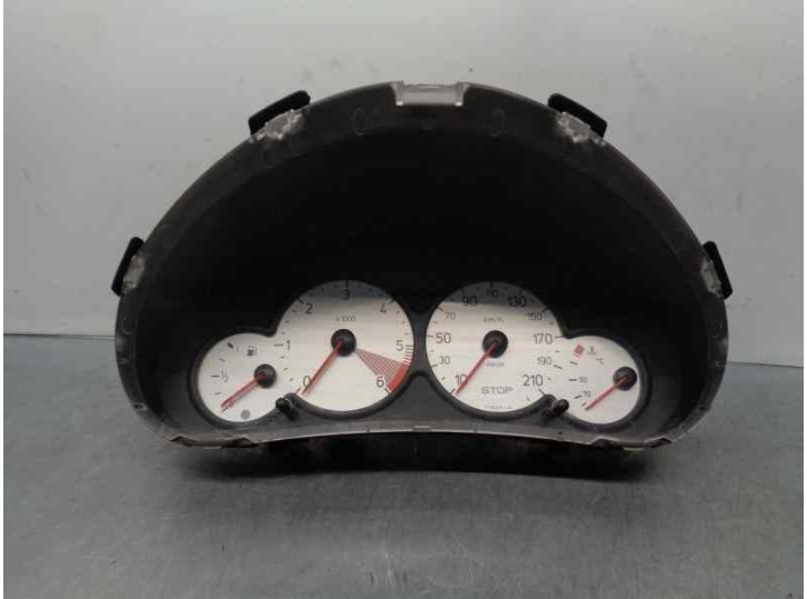 Recambio de cuadro instrumentos para peugeot 206 sw x-line clim referencia OEM IAM 9656696280 