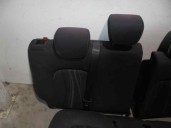 Recambio de asientos traseros para chevrolet aveo sedán ltz referencia OEM IAM TELA NEGRA 4 PUERTAS