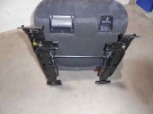 Recambio de asientos trasero izquierdo para mitsubishi grandis (na0w) 2.0 di-d cat referencia OEM IAM 3ª FILA TELA NEGRA 5 PUERT