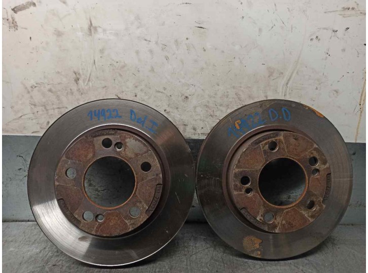 Recambio de disco freno delantero para ssangyong kyron 2.0 referencia OEM IAM 