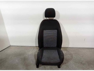 Recambio de asiento delantero derecho para peugeot bipper tepee 1.3 16v hdi fap referencia OEM IAM 4751539 TELA NEGRA Y GRIS 4 P