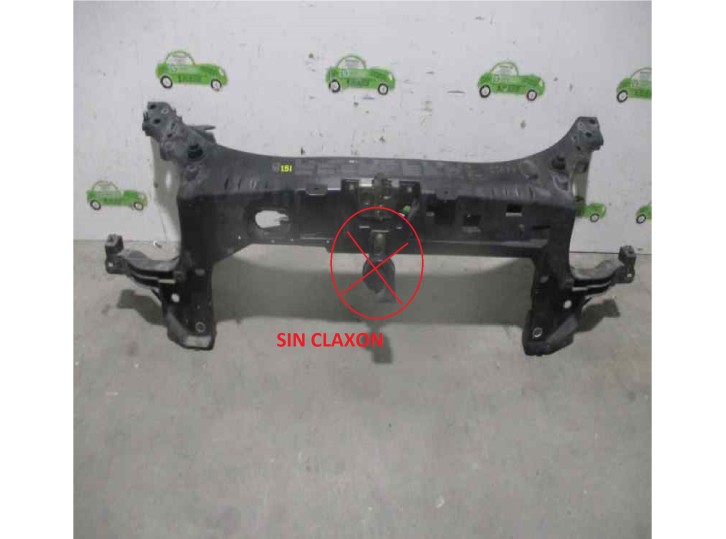 Recambio de panel frontal para renault modus 1.5 dci diesel referencia OEM IAM 8200224763 DE FIBRA 