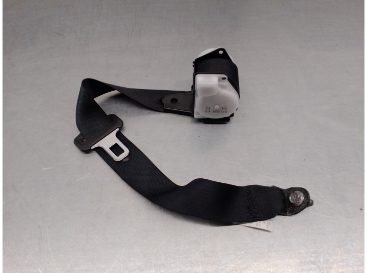 Replacement rear left seat belt for Mazda 3 Lim. (BL) 1.6 16V CAT OEM IAM reference BBR657790B02 5 DOORS