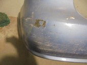 Recambio de paragolpes trasero para chevrolet kalos 1.4 cat referencia OEM IAM 96543014 AZUL 4 PUERTAS