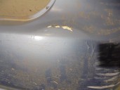 Recambio de paragolpes trasero para chevrolet kalos 1.4 cat referencia OEM IAM 96543014 AZUL 4 PUERTAS