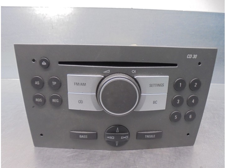 Recambio de sistema audio / radio cd para opel zafira b 1.9 cdti referencia OEM IAM 13190856 7644221310 