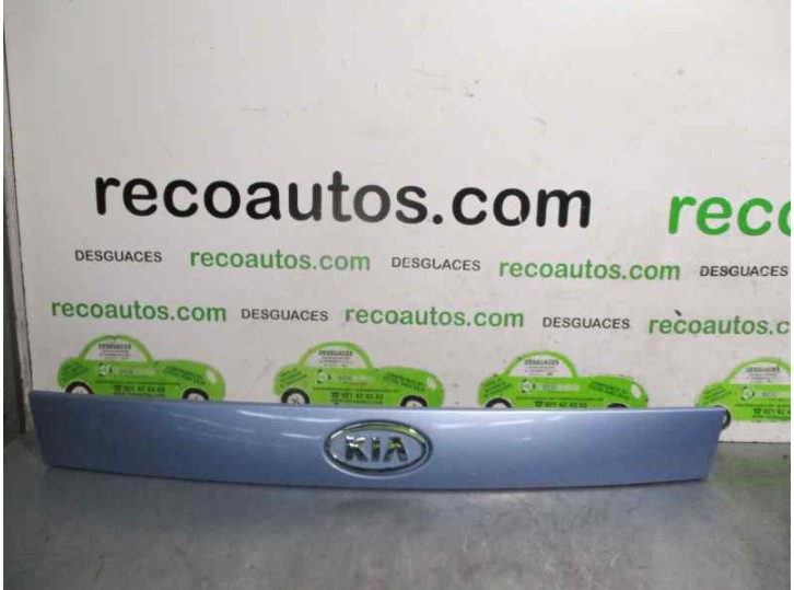 Recambio de molduras traseras para kia picanto 1.1 cat referencia OEM IAM 8731107110  