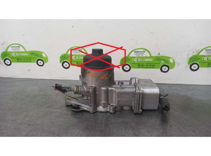 Recambio de soporte filtro aceite para peugeot 307 (3a/c) 2.0 16v referencia OEM IAM 9650348180 6770173106 MANN HUMEL
