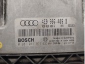 Recambio de centralita motor uce para audi a8 (4e2) 4.0 v8 32v tdi biturbo cat (ase) referencia OEM IAM 4E0907409B 0281011939 BO