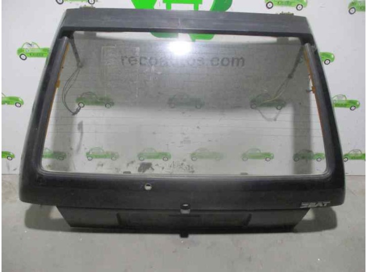 Replacement rear hatch for Seat Ibiza 1.5 cat OEM IAM reference BLACK 3 DOORS