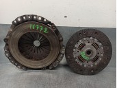 Replacement clutch kit for Peugeot 206 Saloon 1.9 Diesel OEM IAM reference 9654787880 