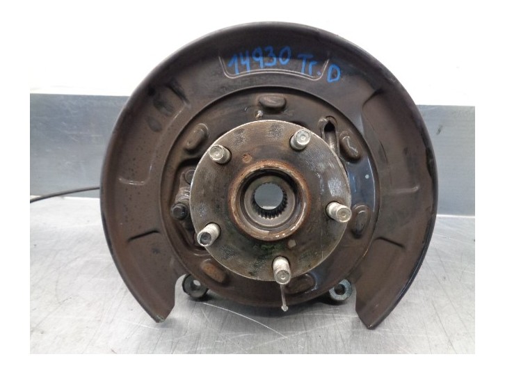 Recambio de mangueta trasera derecha para subaru legacy kombi/outback b14 2.0 diesel cat referencia OEM IAM 28411AJ000 