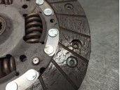 Replacement clutch kit for Peugeot 206 berlina 1.9 diesel OEM IAM reference 9654787880 