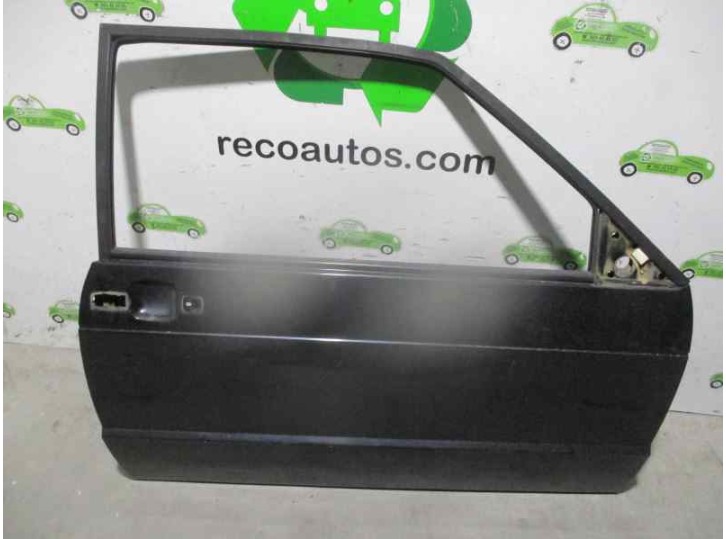 Recambio de puerta delantera derecha para seat ibiza 1.5 cat referencia OEM IAM  NEGRA 3 PUERTAS