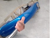 Recambio de maneta exterior delantera izquierda para volkswagen touran (1t1, 1t2) 2.0 tdi referencia OEM IAM 7H0837205D 7H083720