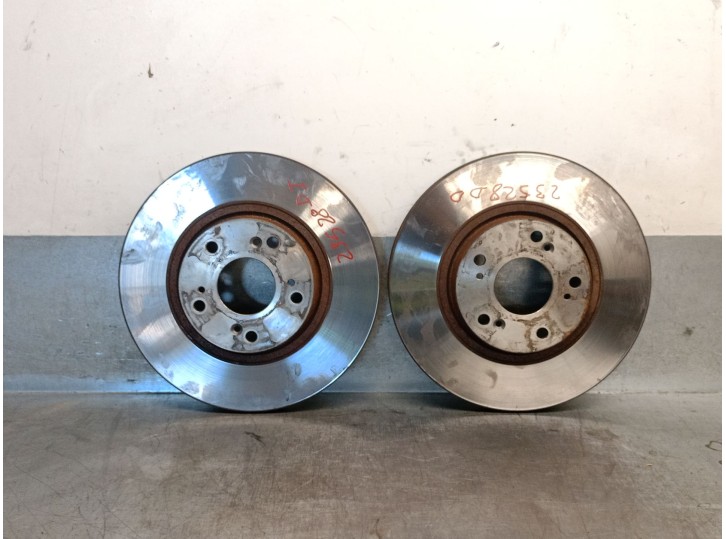 Recambio de disco freno delantero para honda accord berlina (cl/cn) 2.0 vtec cat referencia OEM IAM 45251SEAE30 45251SEAE30 