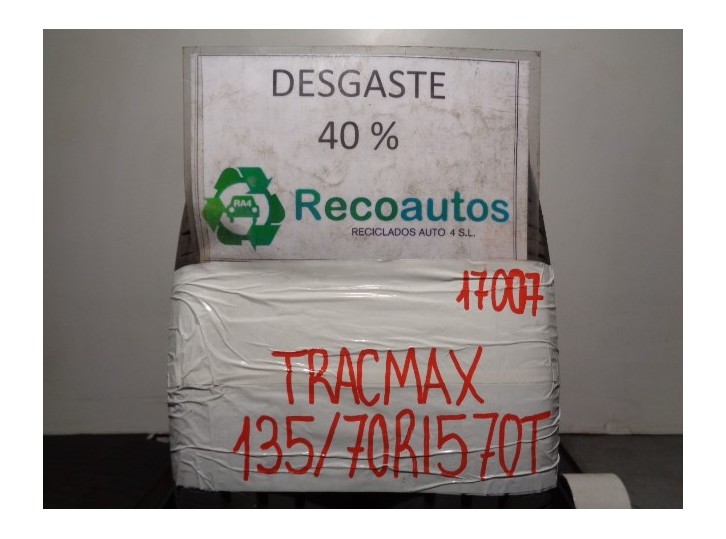 Recambio de neumatico/s para smart micro compact car 0.8 referencia OEM IAM 13570R1570T TRACMAX X PRIVILO TX2