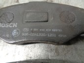 Recambio de pastillas de freno para citroën saxo 1.5 diesel referencia OEM IAM 0986494039  