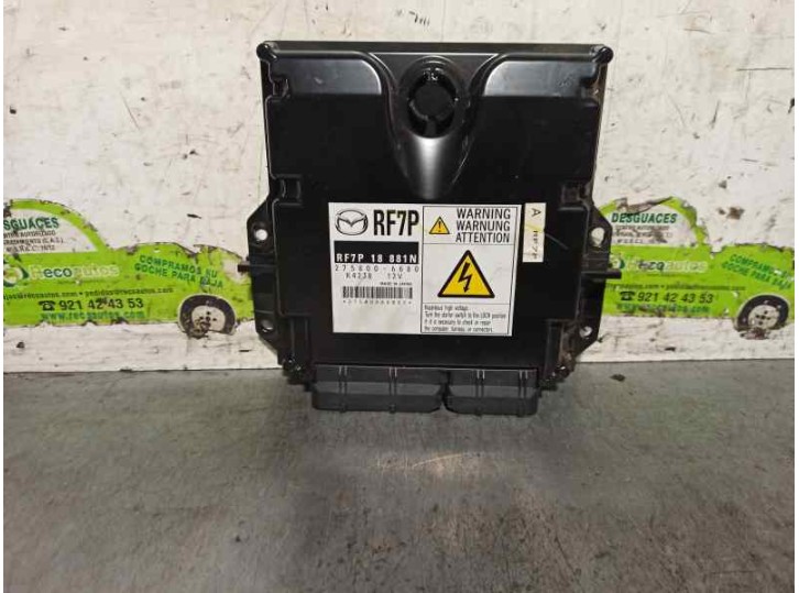 Recambio de centralita motor uce para mazda 5 berl. (cr) 2.0 diesel cat referencia OEM IAM RF7P1881N 2758006680 DENSO