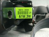 Recambio de cinturon seguridad trasero izquierdo para kia soul 1.6 cat referencia OEM IAM 898102K000  5 PUERTAS