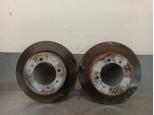 Replacement rear brake disc for Volvo S40 saloon 1.8 CAT OEM IAM reference 30872940 