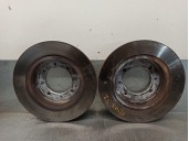 Replacement rear brake disc for Volvo S40 saloon 1.8 CAT OEM IAM reference 30872940 