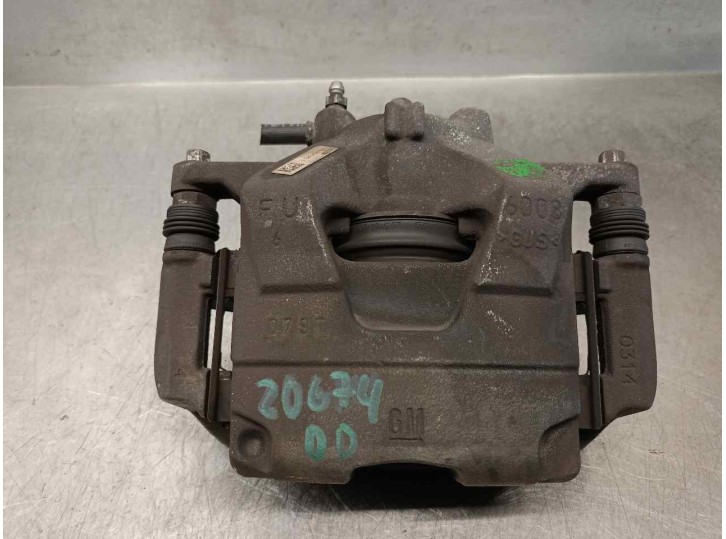 Recambio de pinza freno delantera derecha para opel zafira tourer 1.6 cdti dpf referencia OEM IAM 13430603 