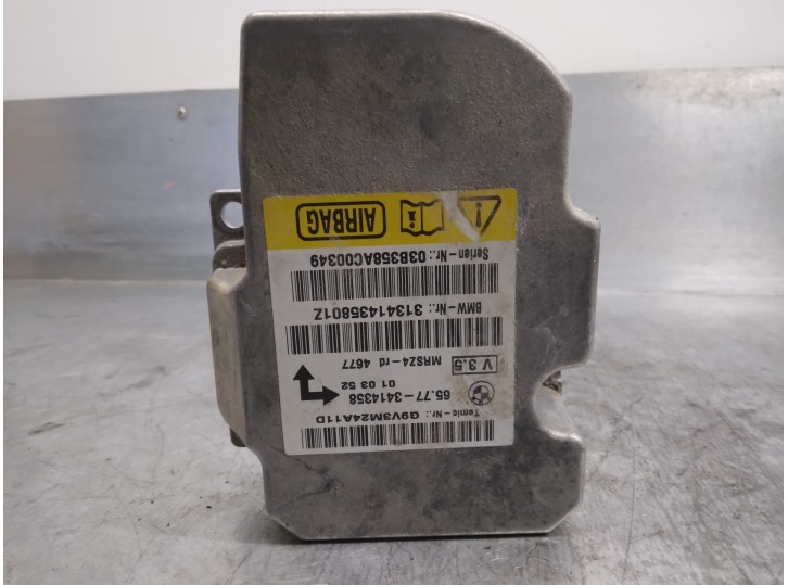 Recambio de centralita airbag para bmw x3 (e83) 3.0 turbodiesel referencia OEM IAM 65773414358 