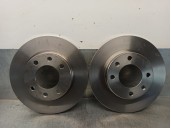 Recambio de disco freno trasero para peugeot 405 berlina referencia OEM IAM 6025804 