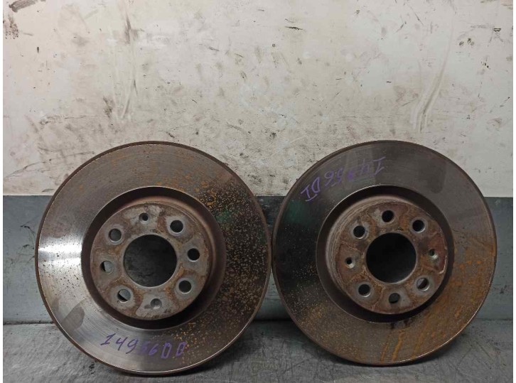 Recambio de disco freno delantero para opel corsa d 1.3 16v cdti referencia OEM IAM 1515074 