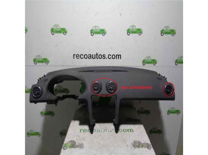 Recambio de salpicadero para audi a3 (8p) 1.9 tdi referencia OEM IAM 8P1857033 GRIS OSCURO 