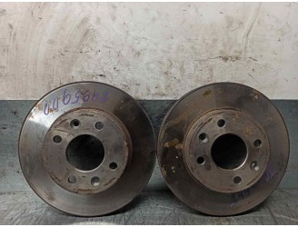 Recambio de disco freno delantero para renault kangoo (f/kc0) 1.5 dci diesel referencia OEM IAM 6354847 