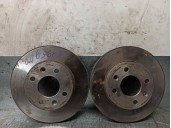 Recambio de disco freno delantero para renault kangoo (f/kc0) 1.5 dci diesel referencia OEM IAM 6354847  