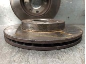 Recambio de disco freno delantero para renault kangoo (f/kc0) 1.5 dci diesel referencia OEM IAM 6354847  