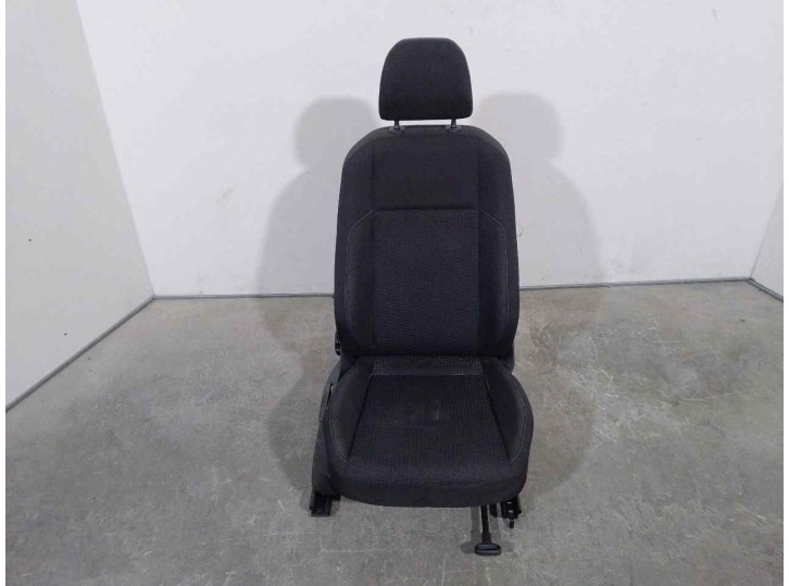 Recambio de asiento delantero derecho para volkswagen polo 1.6 tdi dpf referencia OEM IAM 2Q48811406E TELA NEGRA 