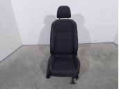 Recambio de asiento delantero derecho para volkswagen polo 1.6 tdi dpf referencia OEM IAM 2Q48811406E TELA NEGRA 