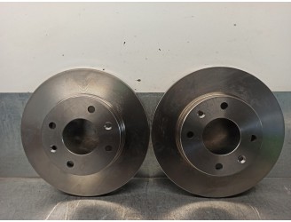 Recambio de disco freno delantero para citroën visa ii referencia OEM IAM 6012181  