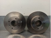 Recambio de disco freno delantero para citroën visa ii referencia OEM IAM 6012181 