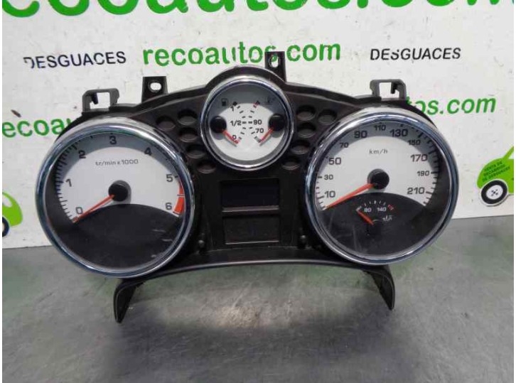 Recambio de cuadro instrumentos para peugeot 207 xs referencia OEM IAM 6103EJ 9662904980 