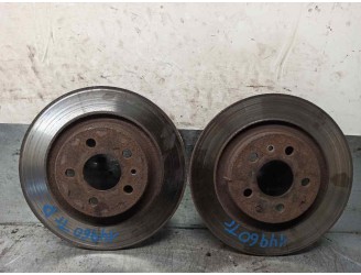 Recambio de disco freno trasero para lancia phedra (180) 2.2 jtd cat referencia OEM IAM 