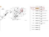 Recambio de tubo para infiniti ex 30d referencia OEM IAM 165761BY0B 165761BY0B 