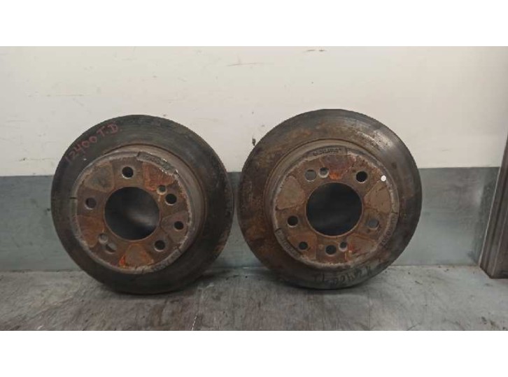 Recambio de disco freno trasero para ssangyong rexton 2.7 turbodiesel cat referencia OEM IAM DH4J06  