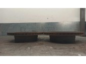 Replacement rear brake disc for SsangYong Rexton 2.7 Turbodiesel CAT OEM IAM reference DH4J06 