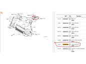 Recambio de tubo para infiniti ex 30d referencia OEM IAM 144605X20D 144605X20D 