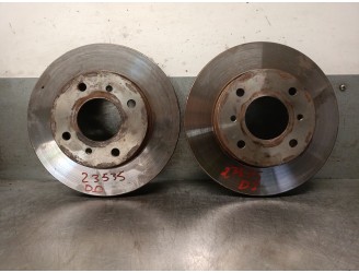 Recambio de disco freno delantero para nissan almera (n16/e) 1.5 dci turbodiesel cat referencia OEM IAM 402062F501 402062F501 