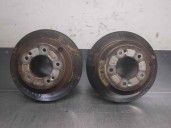 Replacement rear brake disc for Kia Opirus 3.5 V6 cat OEM IAM reference 