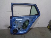 Recambio de puerta trasera derecha para skoda fabia 1.2 tsi referencia OEM IAM 6V6833056A AZUL CLARO 5 PUERTAS