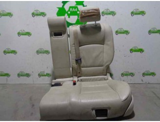 Recambio de asientos trasero izquierdo para bmw serie 5 gran turismo (f07) 530d referencia OEM IAM CUERO BEIGE 5 PUERTAS